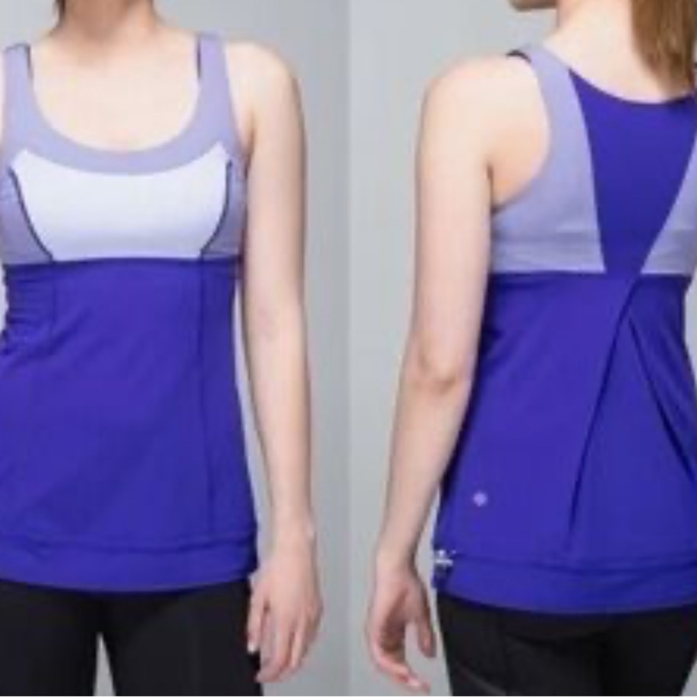 Lululemon Purple Ta Ta Topper Tank
